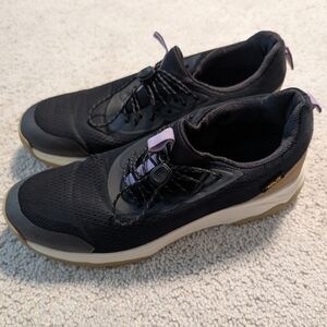 Teva Gateway Swift Black Shoes Sneakers Breathable Mesh Cinch Laces Women's 8